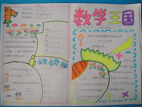 三年级下学期数学手抄报