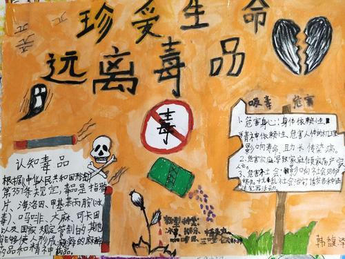 新东小学二6远离毒品珍爱生命------新东小学二年6班禁毒手抄报展示