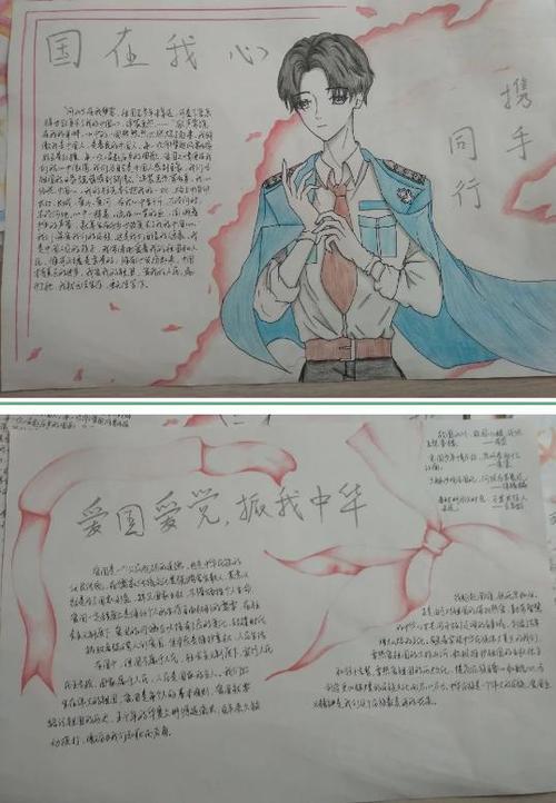 手抄报去描绘心中百年党史故事和英雄江西工程学院数字贸易学院开展学