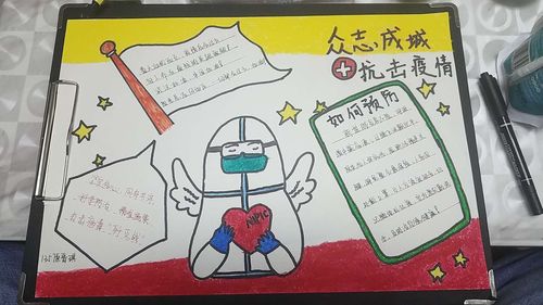 长治八中高一年级135班预防春季疾病和预防新冠肺炎手抄报展览