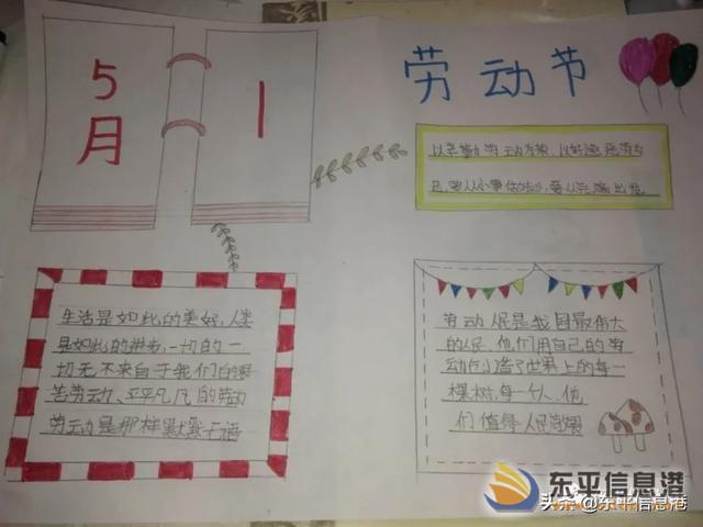 彭集街道中学开展庆祝五一国际劳动节手抄报展评活动