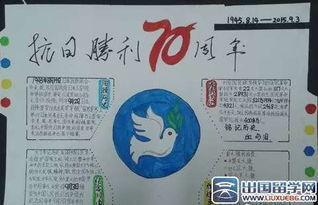 广外附小周年手抄报70周年手抄报