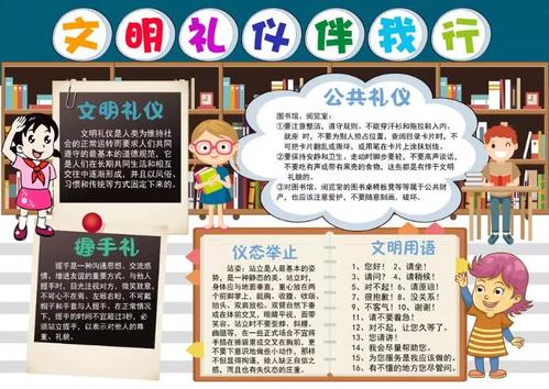 做文明学生手抄报图片大全