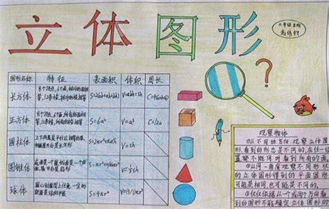 数学七年级上册基本平面图形手抄报 四年级上册手抄报