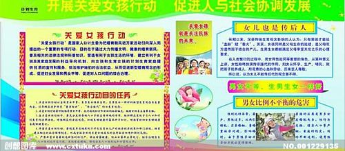 关爱女童黑板报资料小学生板报 - 我家的国庆手抄报