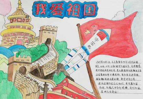 国庆节手抄报图片祖国妈妈生日快乐手抄报图片我爱你中国手抄报图片