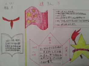 少先队建对面的手抄报 少先队建队手抄报