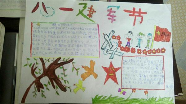 新乐|童心艺术小学多彩手抄报弘扬爱国精神