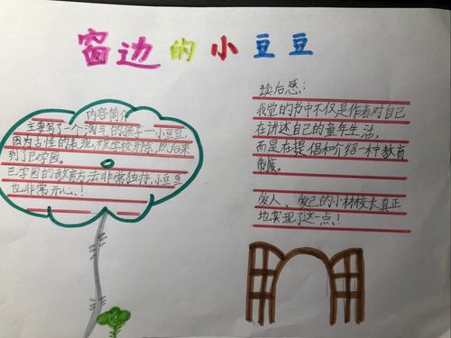 同学们把对小豆豆这本书的理解绘制成了精美的手抄报让我们一起来