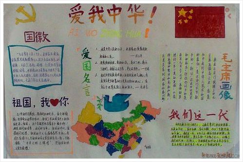 小学生手抄报图片大全简单的小学生小报版面设计图