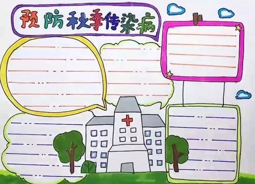 幼儿秋季保健知识手抄报消防知识手抄报