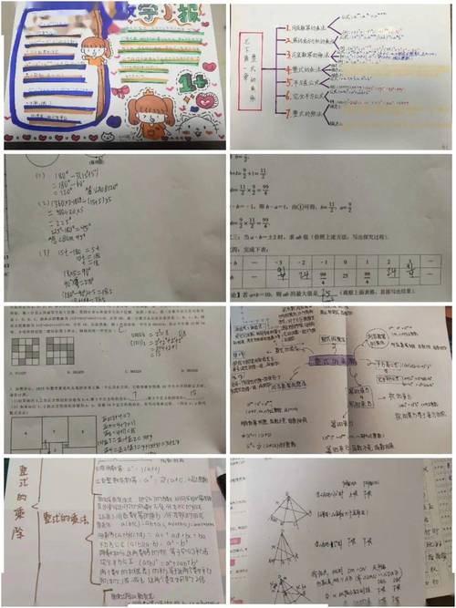 为孩子们准备了丰富多彩的个性化作业数学趣味题讲解手抄报绘制