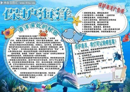 海洋垃圾危害手抄报吸烟的危害手抄报