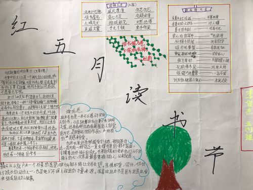 鹤溪小学莲藕中队之读书手抄报