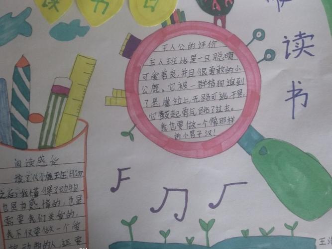 勤奋读书成就无限 ------万佳小学三年级世界读书日主题手抄报活动