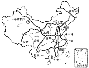 关于我国铁路地理手抄报 铁路护路手抄报