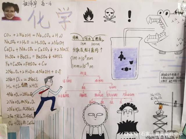 九年级上册第一章化学手抄报四年级上册手抄报