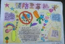 防蚊灭蝇小学生手抄报小学生手抄报