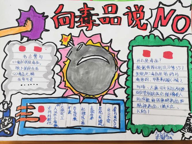 远离毒品珍爱生命大水子小学手抄报比赛