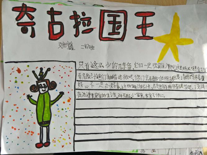 奇思妙想的小蜜蜂育才小学2017级6班读书手抄报