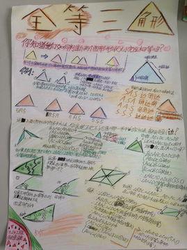 初二全等三角形手抄报 初二手抄报-蒲城教育文学网