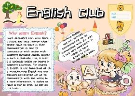 englishclub广告手抄报英语广告语手抄报