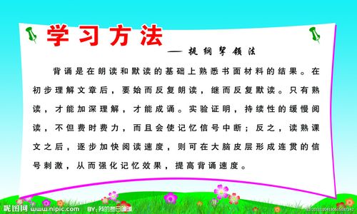 学习方法手抄报