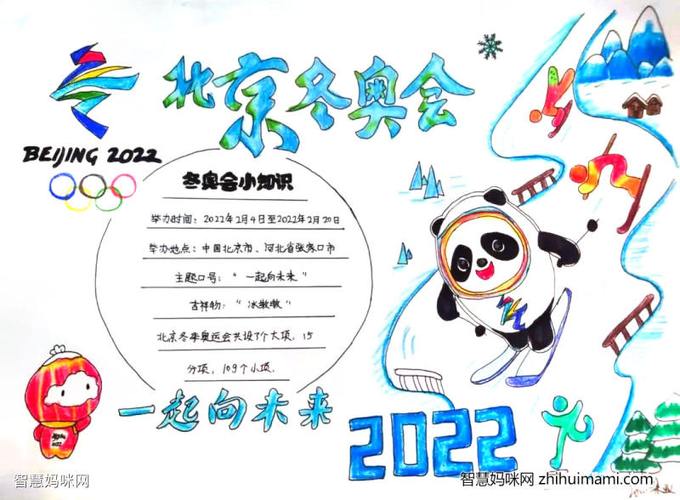 北京2022冬奥会手抄报合集五年级-图1北京2022冬奥会手抄报合集五