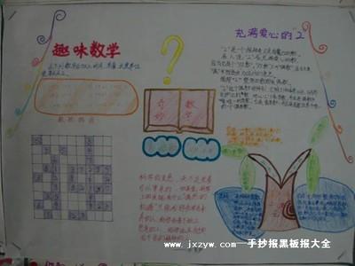 火柴棍数学游戏手抄报 24点游戏手抄报