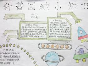 学科学爱科学用科学主题手抄报 爱科学手抄报