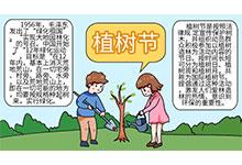 植树节手抄报文字内容 植树节手抄报文字