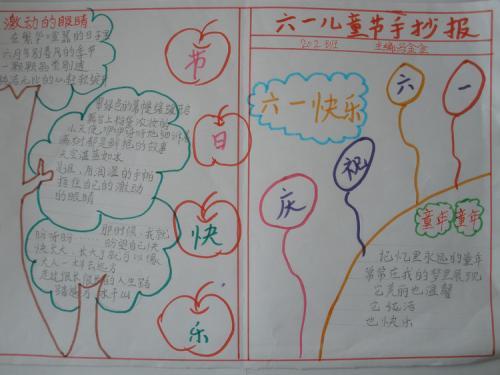 小学生消爆裂灵气手抄报 小学生手抄报