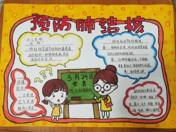 携手抗疫防痨守护健康呼吸我市中小学防治结核病手抄报比赛评选结果