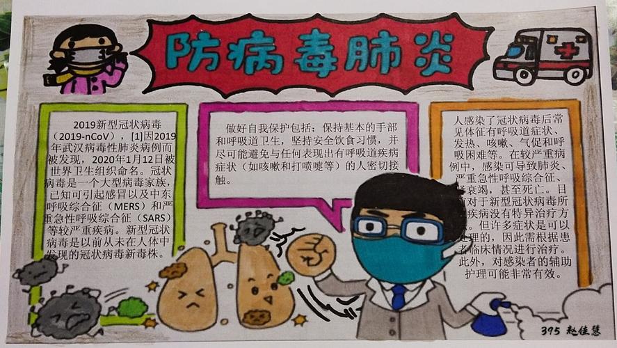 《城镇中小学抗疫手抄报作品图集》