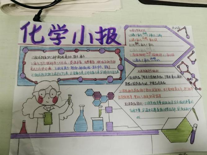 化学手抄报激情化学色彩化学化学手抄报展评活动生物中的化学手抄报