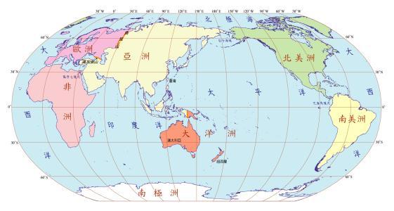 地理七大洲八大洋手抄报 地理手抄报