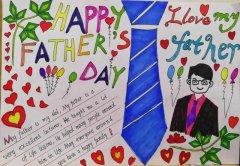 fathersday父亲节英语手抄报