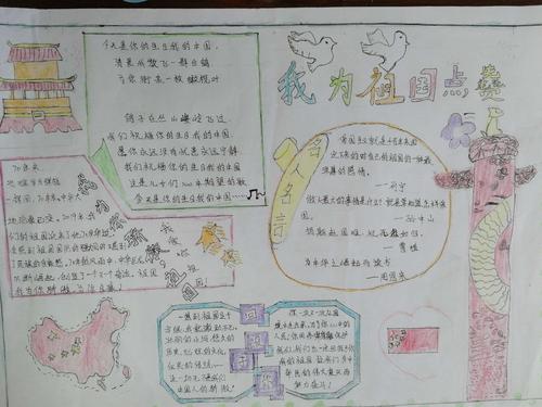 我为祖国点赞手抄报比赛淮滨县轻工希望小学宣