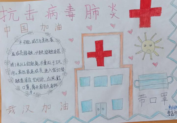 红领巾在行动韩庄小学开展普及防疫知识弘扬抗疫精神手抄报