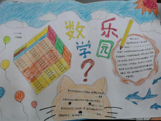 其它 趣味数学手抄报 写美篇 为了激发小学生学习数学的兴趣提高数学