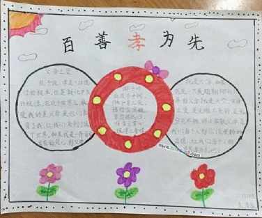 小学生孝德雅行手抄报