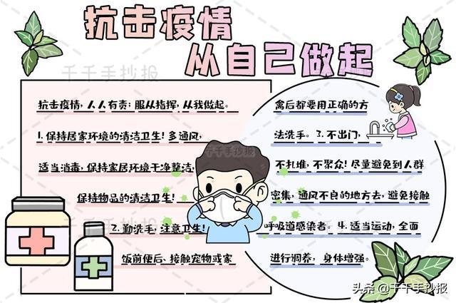 众志成城抗击疫情手抄报众志成城抗击疫情手抄报图片