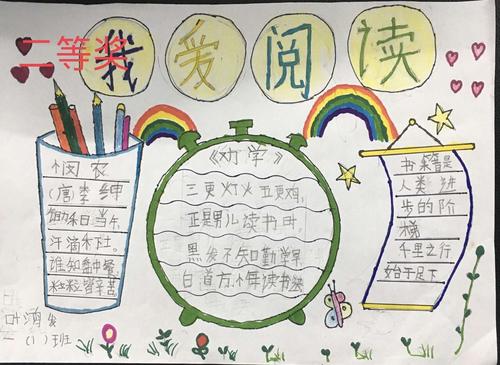 书海勤拾慧小报展芳华春华学校小学部阅读手抄报比赛