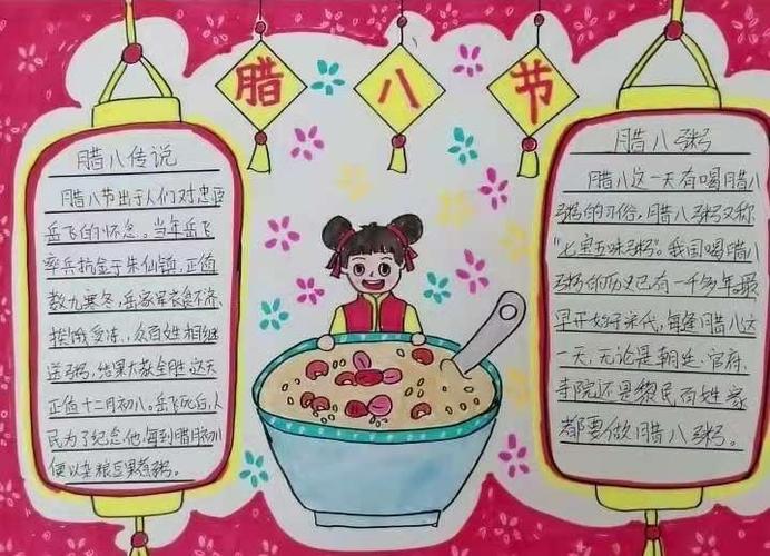 english laba 永南教育集团南校区南关小学六年级腊八节手抄报