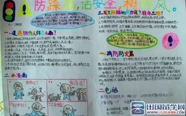 防踩踏话安全树新风手抄报 学雷锋树新风手抄报