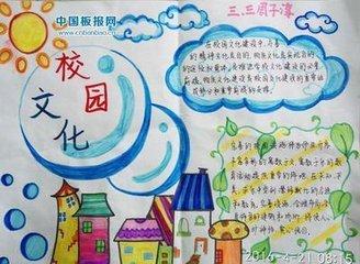 以创文明校园为主题的手抄报 文明校园手抄报-蒲城教育文学网