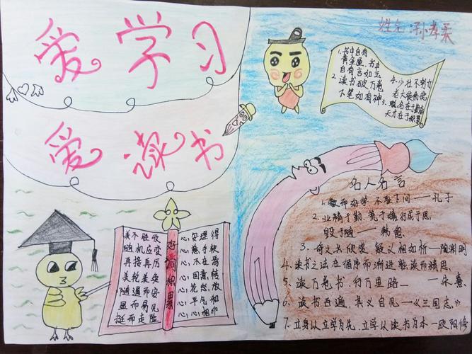 阅读点亮人生 书香溢满校园龙固镇三里小学举办书香校园手抄报