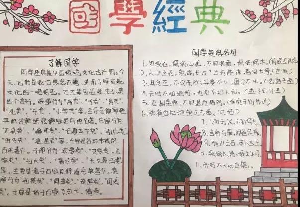 主页 手抄报  小学生国学经典手抄报题目2子曰君子不可小知而可大