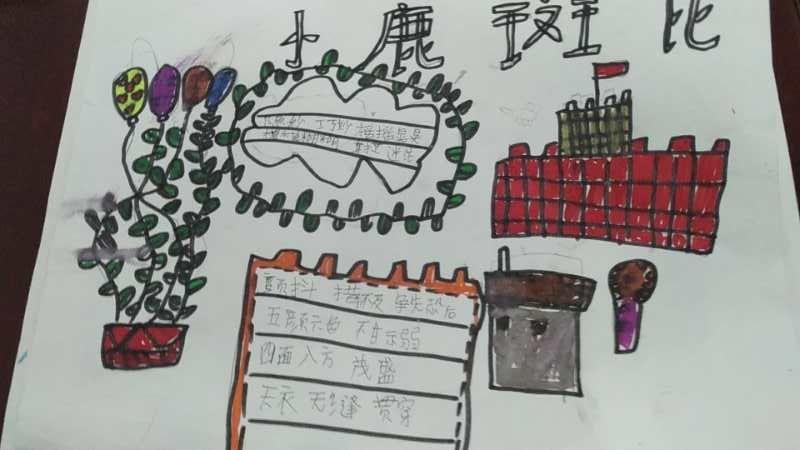 兴学街小学三年级三班小鹿斑比手抄报指导老师袁宝英