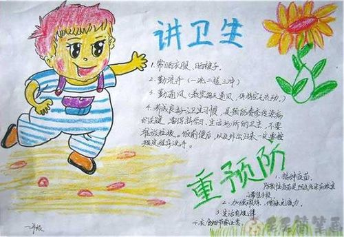 小学生讲卫生手抄报